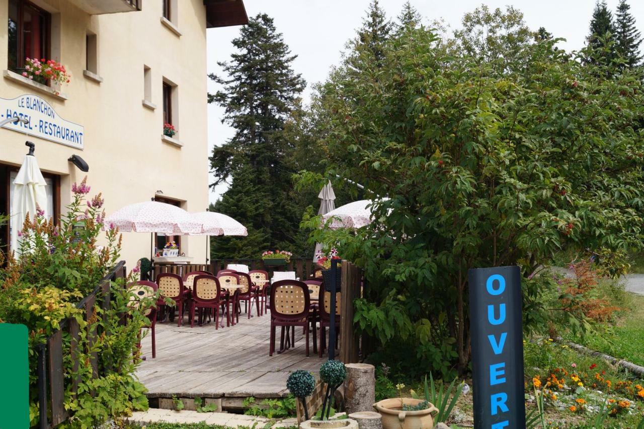 Hotel - Restaurant Le Blanchon Selonnet Eksteriør bilde